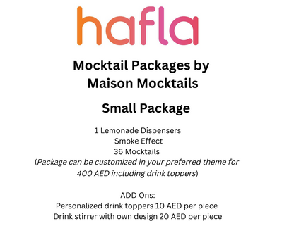 Mocktail Packages by Maison Mocktails