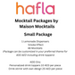 Mocktail Packages by Maison Mocktails