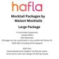 Mocktail Packages by Maison Mocktails