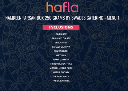 Namkeen Farsan Box by Swades Catering