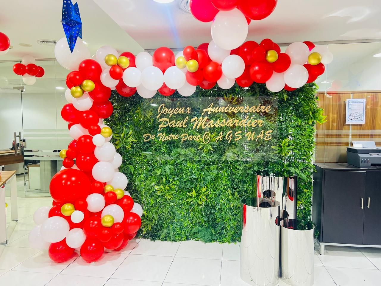 Office Anniversary Theme Decor