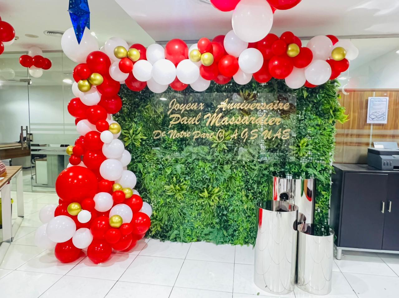 Office Anniversary Theme Decor
