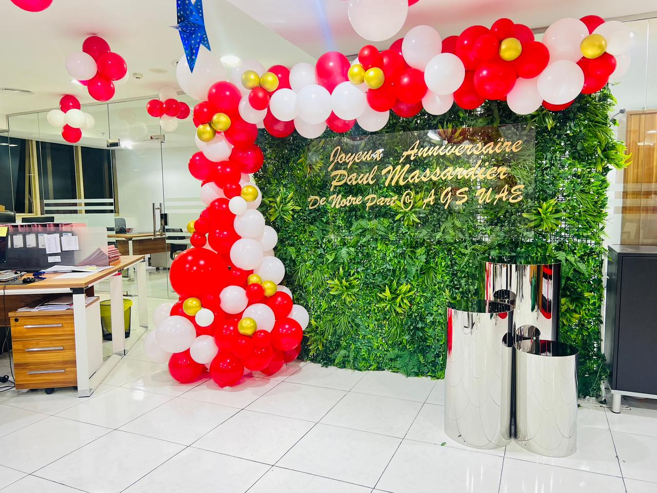 Office Anniversary Theme Decor