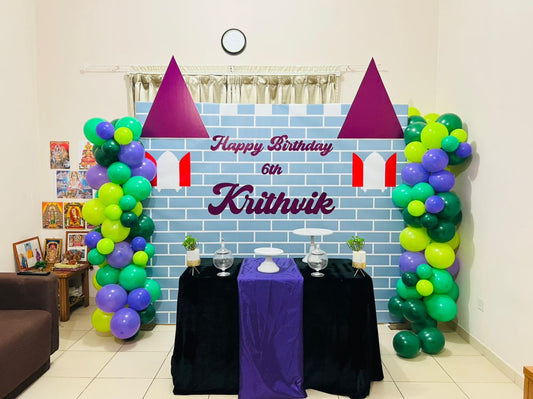 Palace Theme Birthday Decor