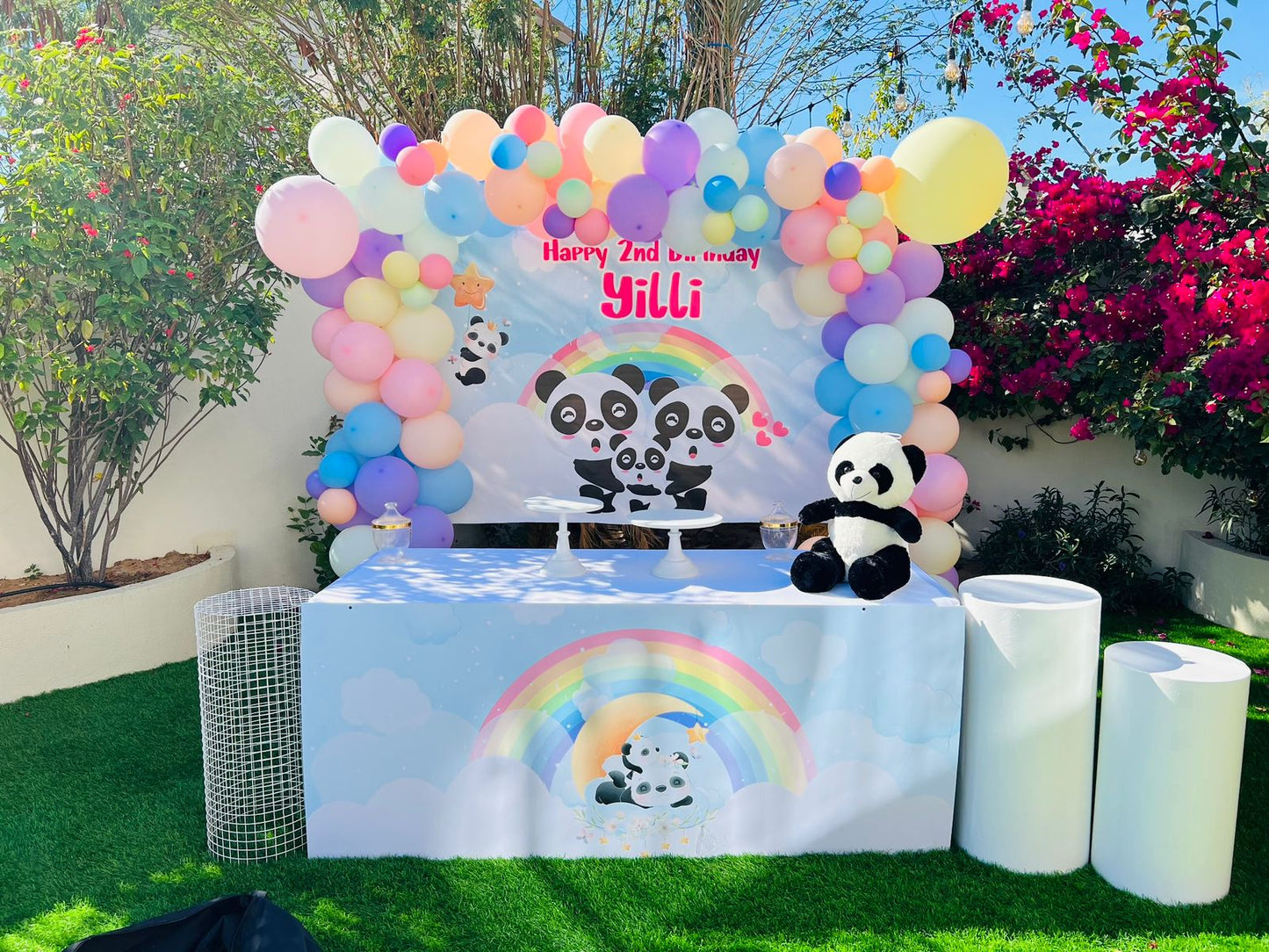Panda Theme Birthday Decor