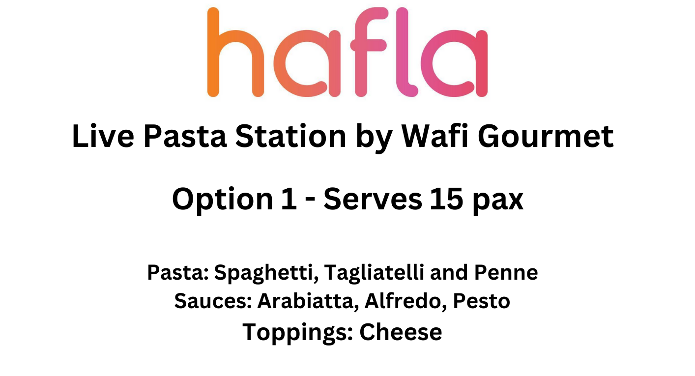 Live Pasta Station by Wafi Gourmet