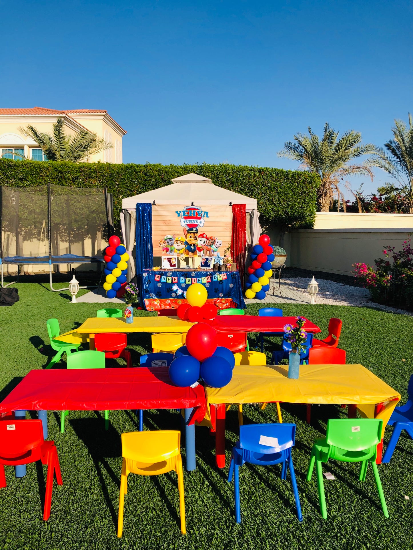 Paw Patrol Park Villa Decoration