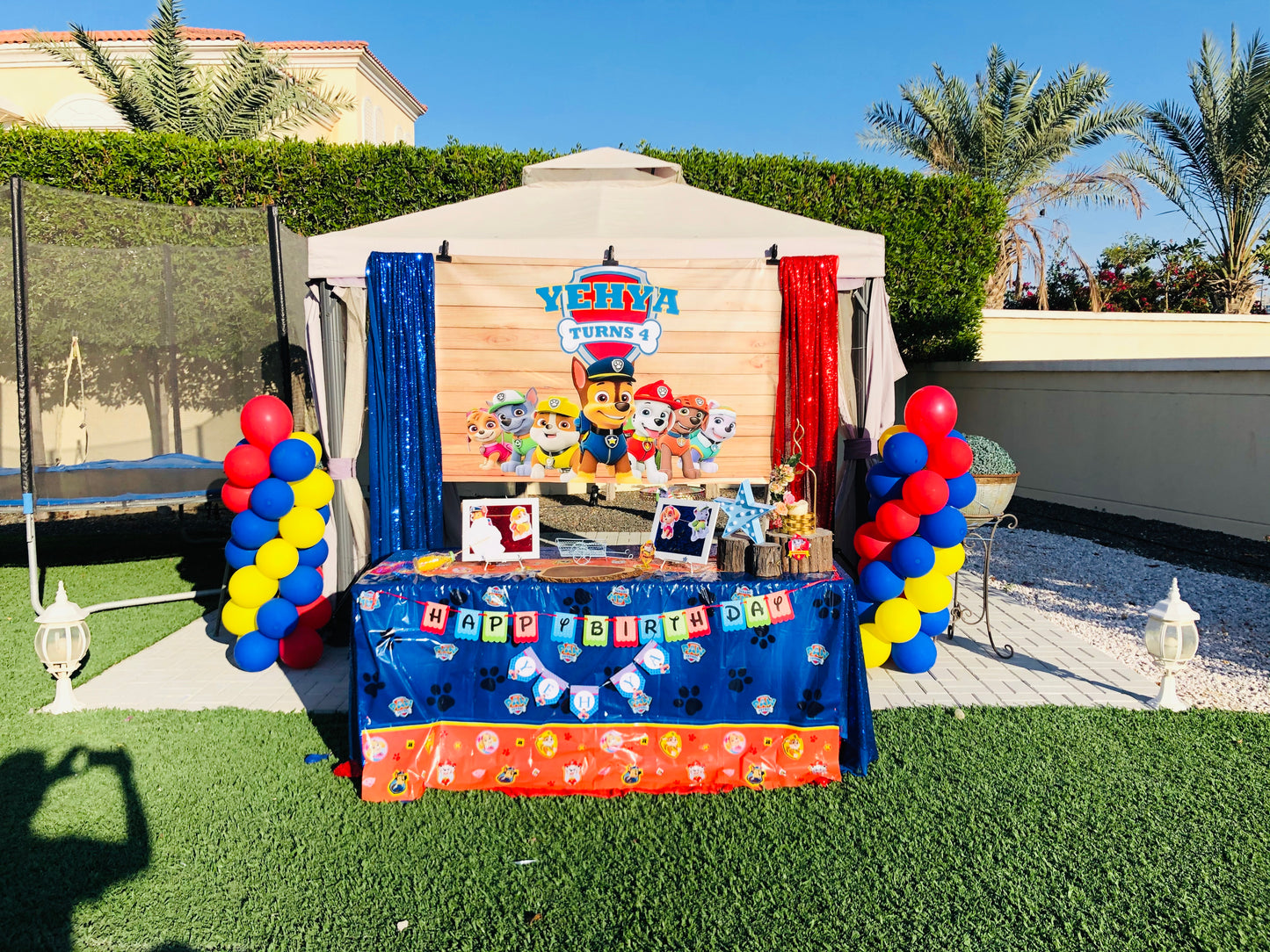 Paw Patrol Park Villa Decoration