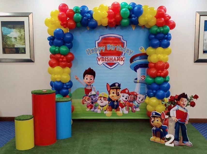 Paw Petrol Birthday Decor