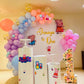 Peppa Big Round Backdrop Decoration
