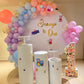 Peppa Big Round Backdrop Decoration