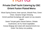Private Chef Yacht Catering by CBC - Plated Menu