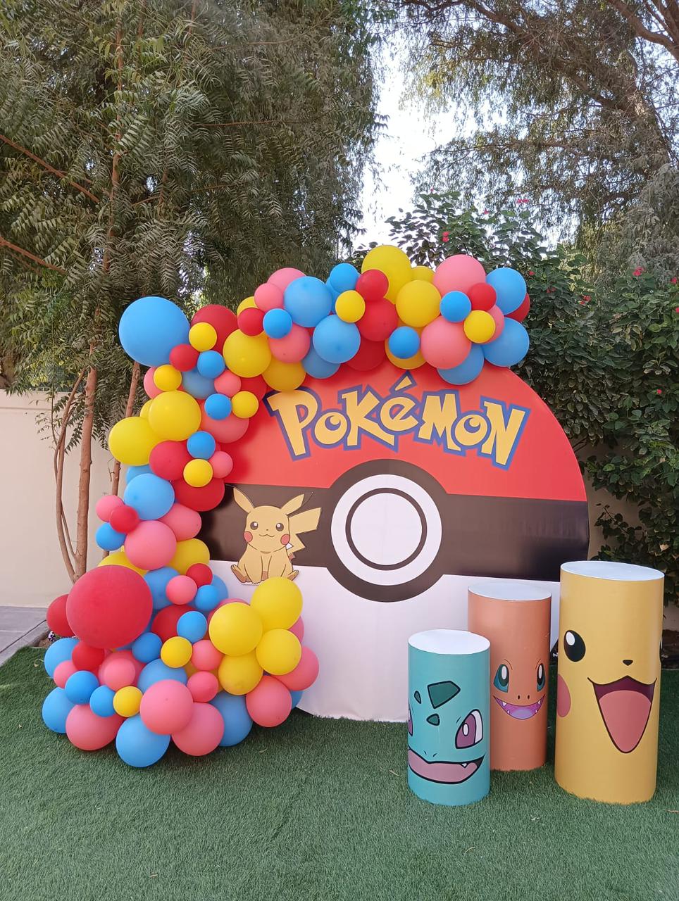 Pokemon Theme Birthday Decor