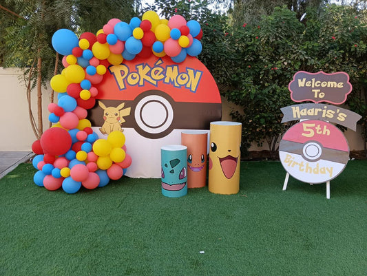 Pokemon Theme Birthday Decor