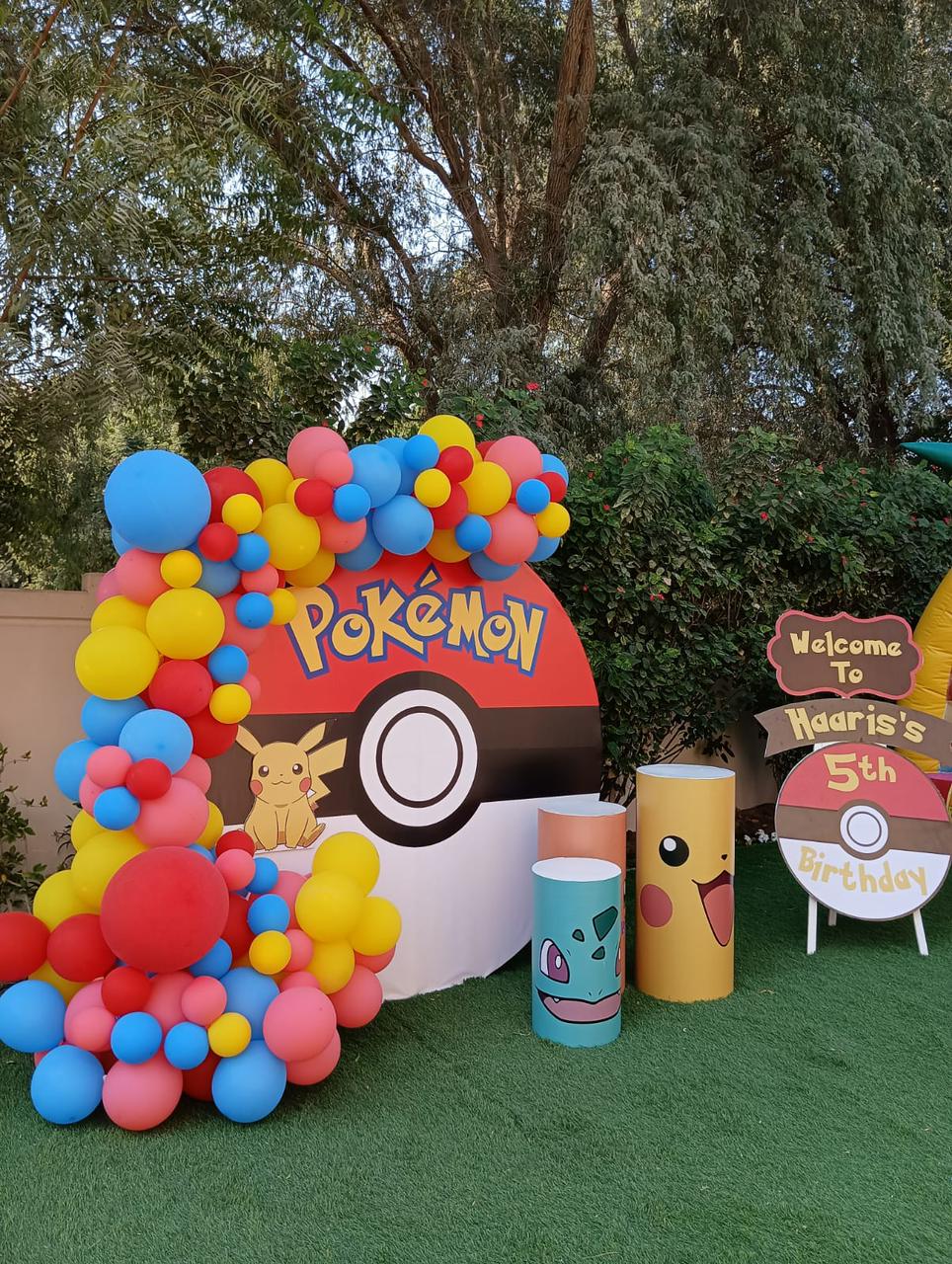 Pokemon Theme Birthday Decor