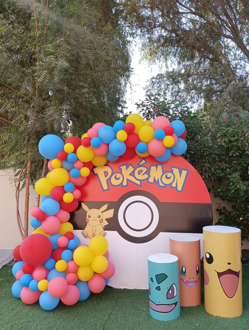 Pokemon Theme Birthday Decor
