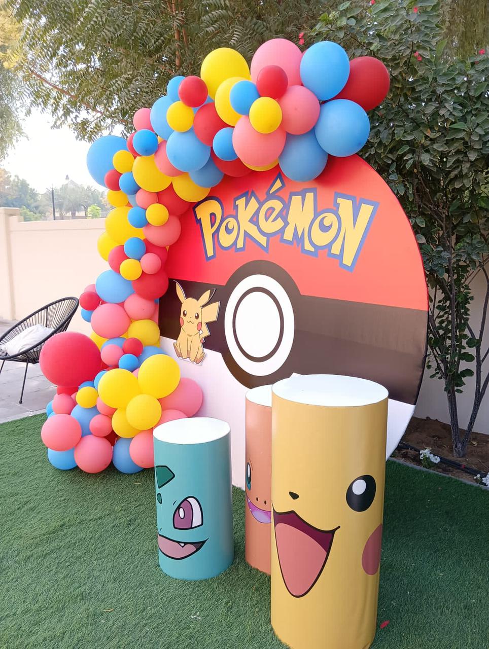 Pokemon Theme Birthday Decor