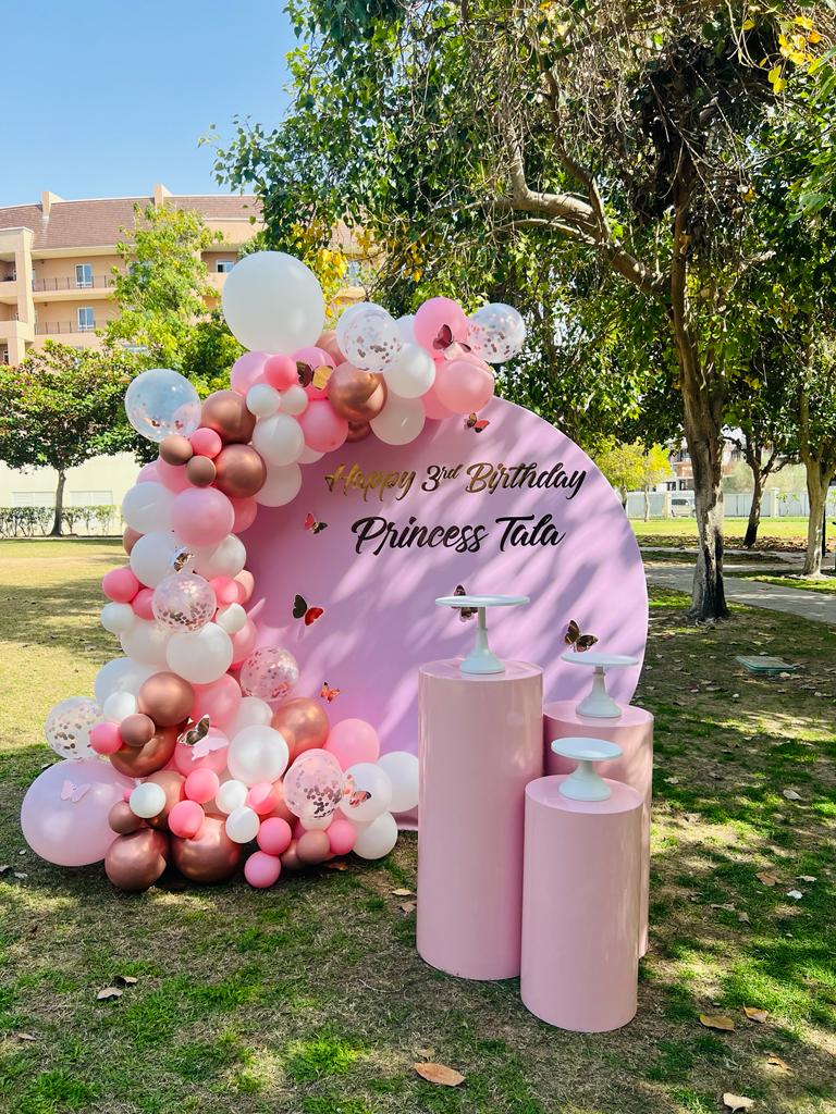 Princess Tata Birthday Decor