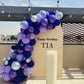 Purple Theme Birthday Decor