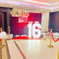 Red 16th Birthday Decor