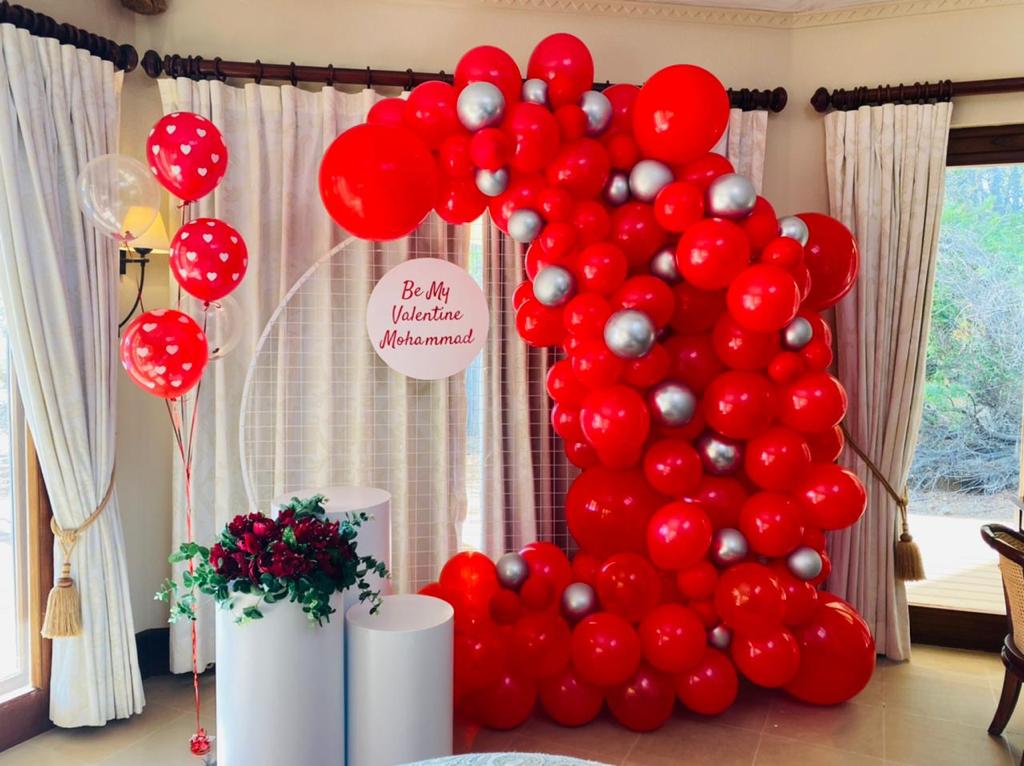 Red Valentine Decor