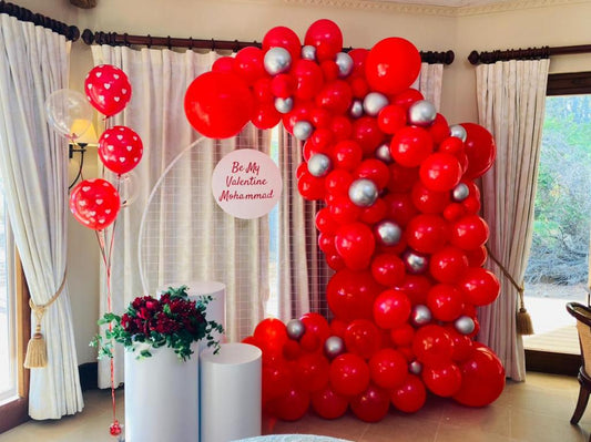 Red Valentine Decor