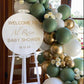 Round Baby Shower Decor
