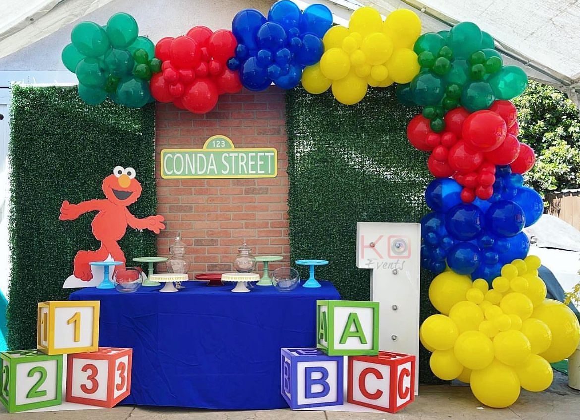 Sesame Street Theme Decor 2