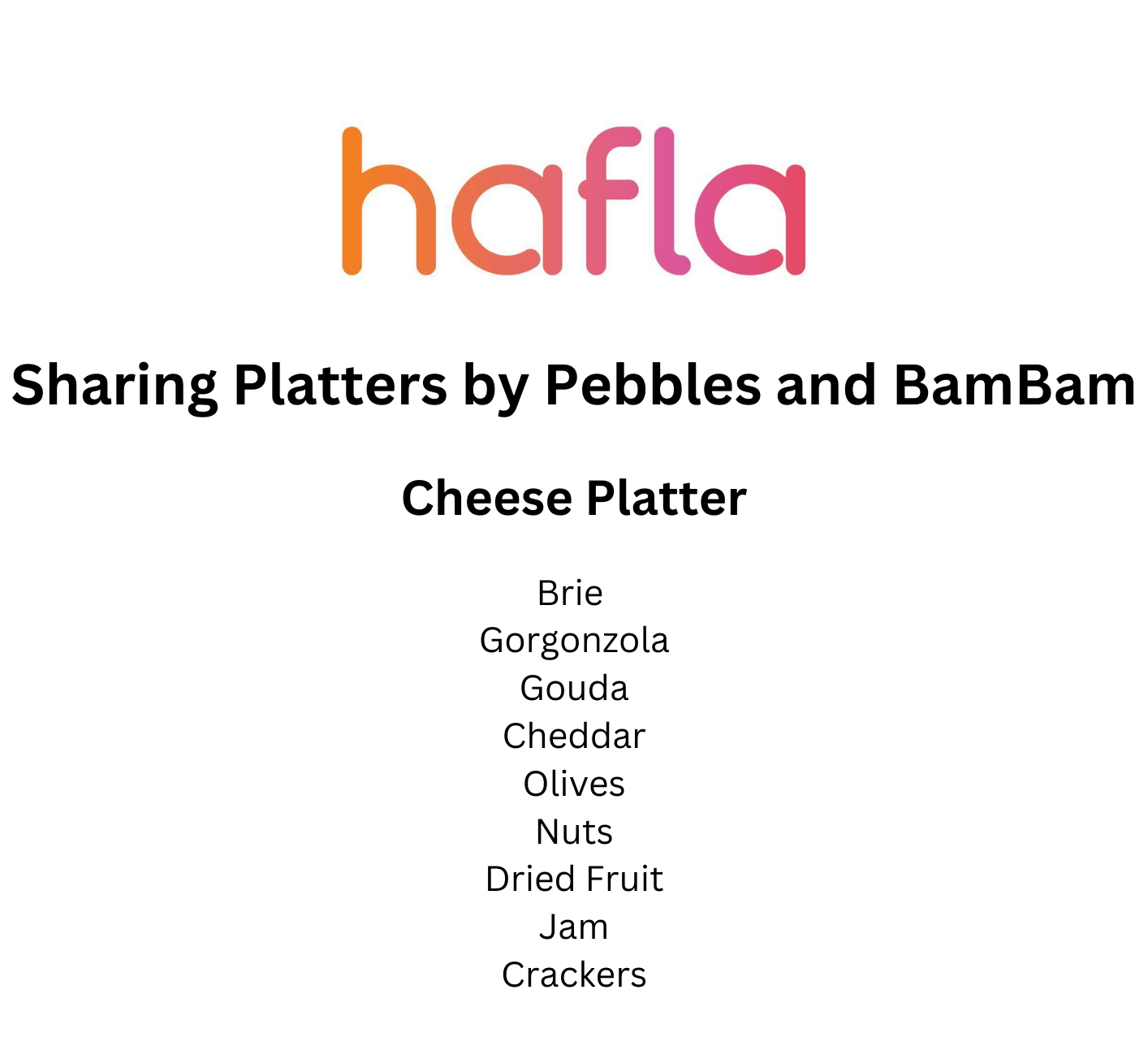 Sharing Platters by Pebbles and BamBam