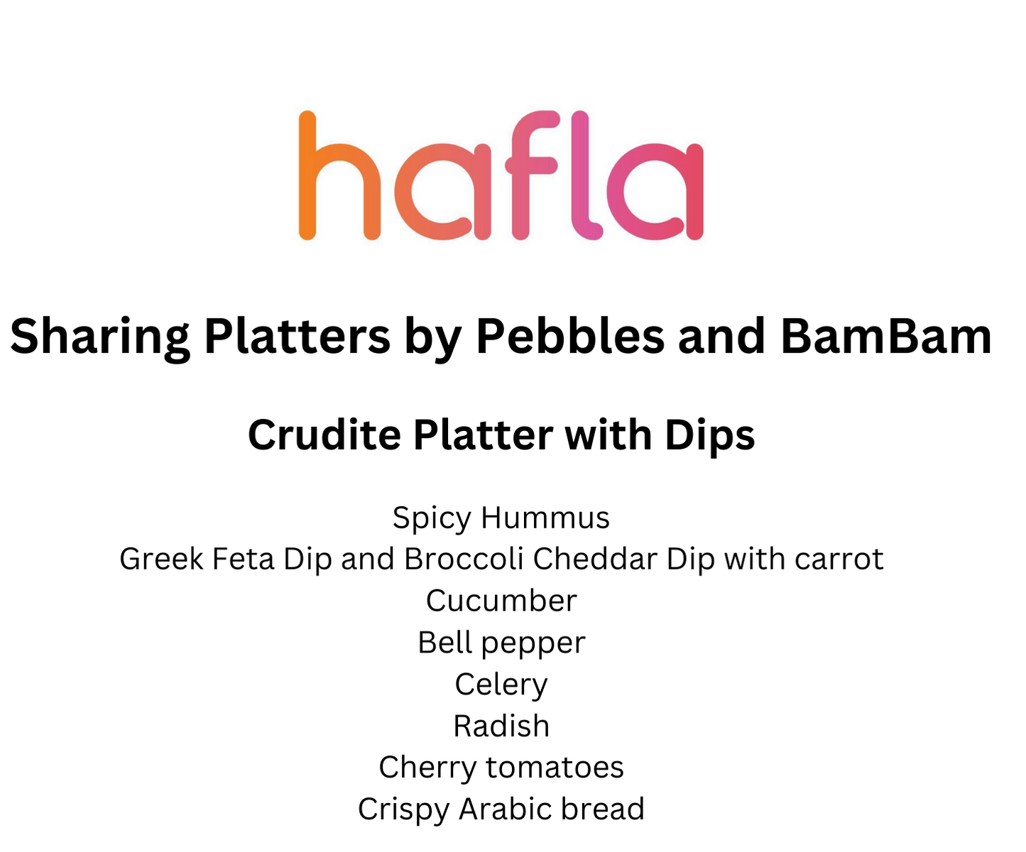 Sharing Platters by Pebbles and BamBam