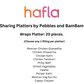 Sharing Platters by Pebbles and BamBam