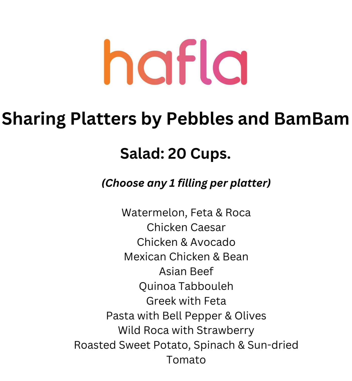 Sharing Platters by Pebbles and BamBam