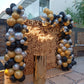 Shimmering Wall Anniversary Decor