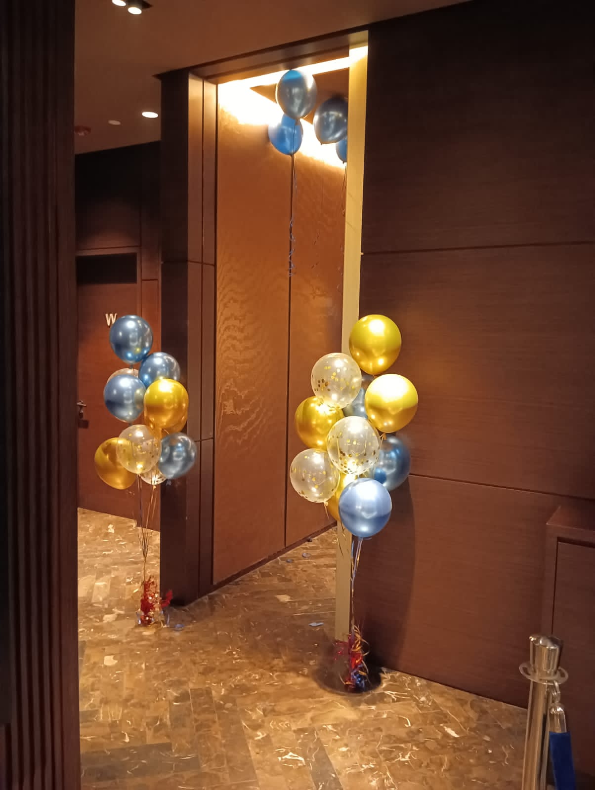 Silver Gold Birthday Decor