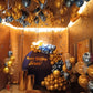 Silver Gold Birthday Decor