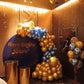 Silver Gold Birthday Decor