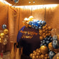 Silver Gold Birthday Decor