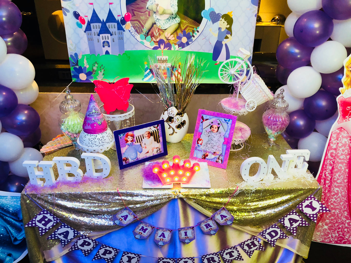 Sofia Princess Theme Decoration