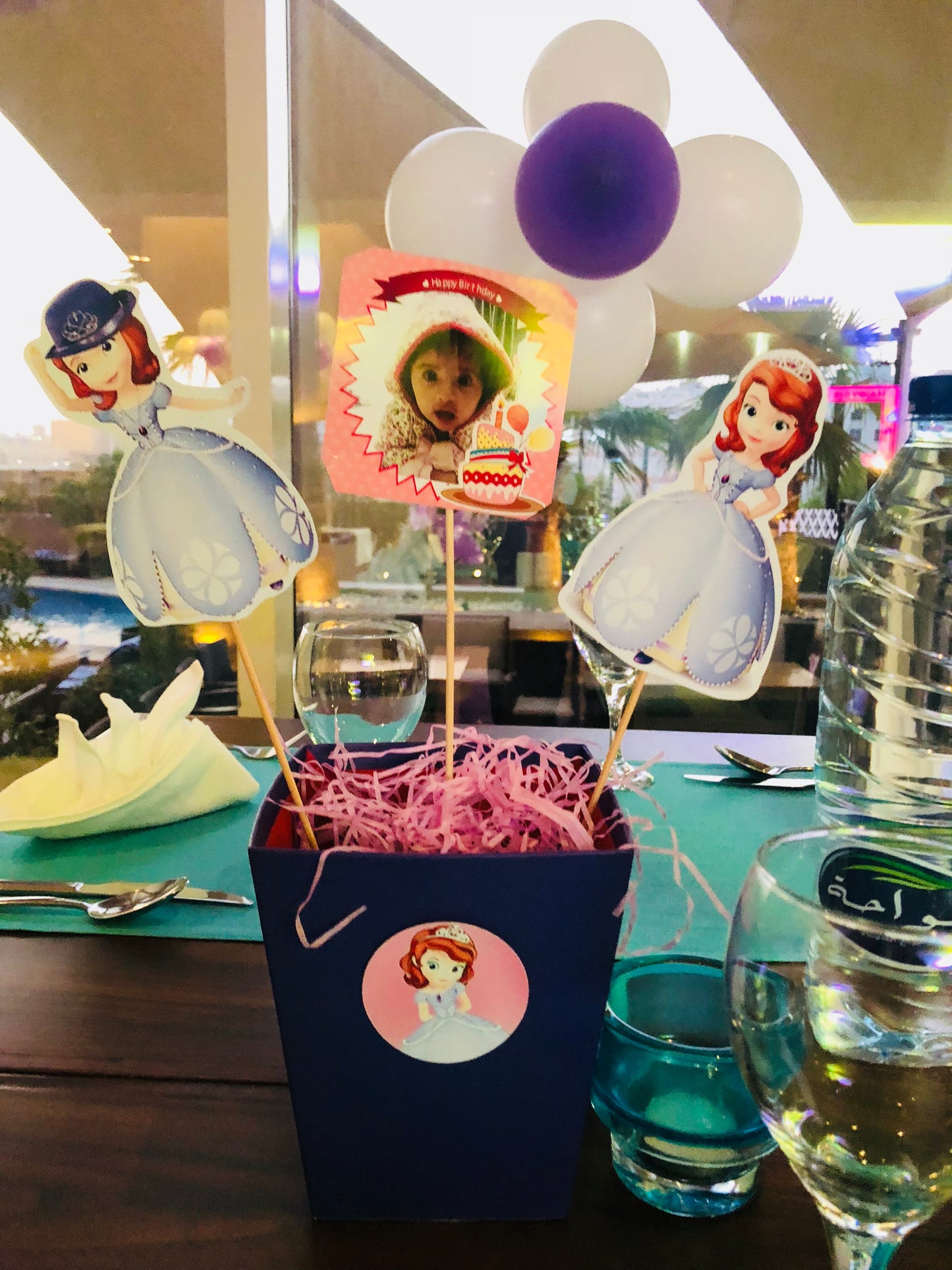 Sofia Princess Theme Decoration