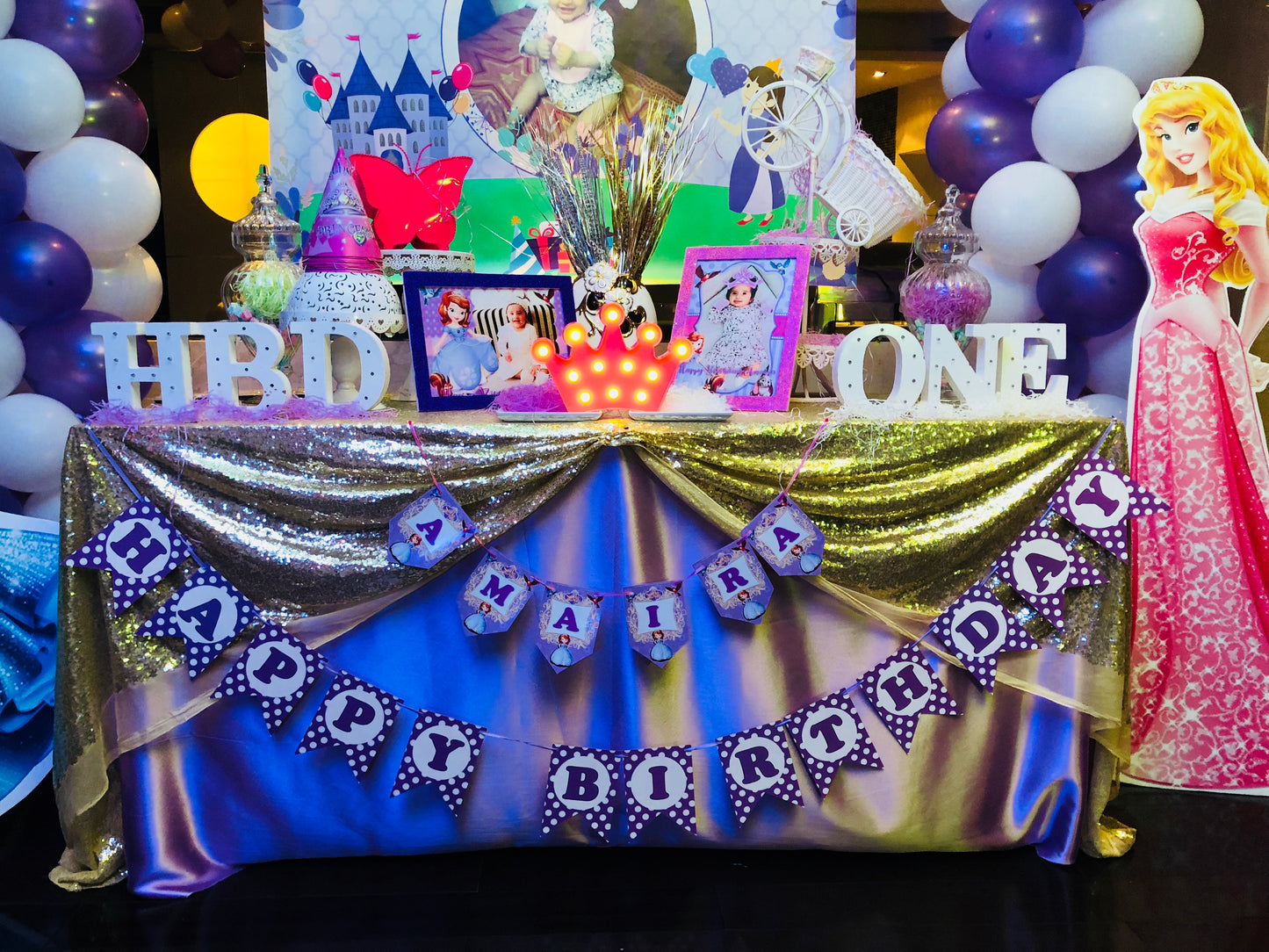Sofia Princess Theme Decoration