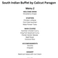 South Indian Buffet by Calicut Paragon