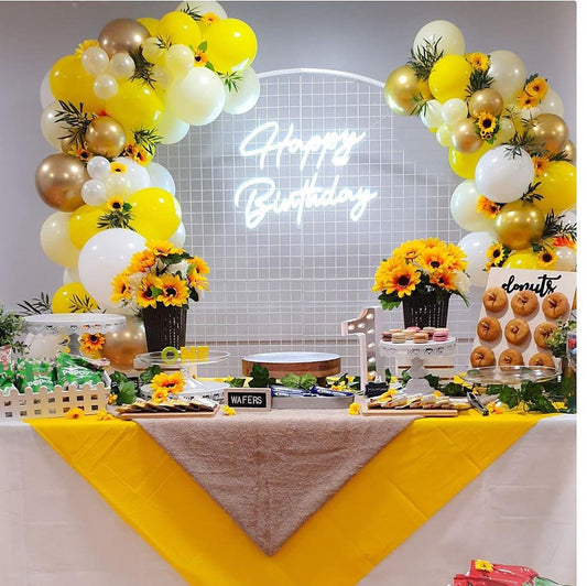 Sunflower Birthday Decor