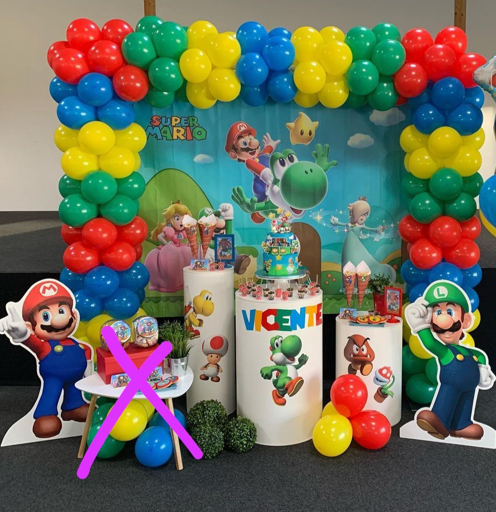 Super Mario Theme Decor 3