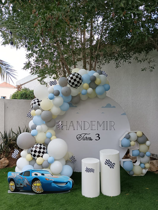 Supercar Theme Birthday Decor