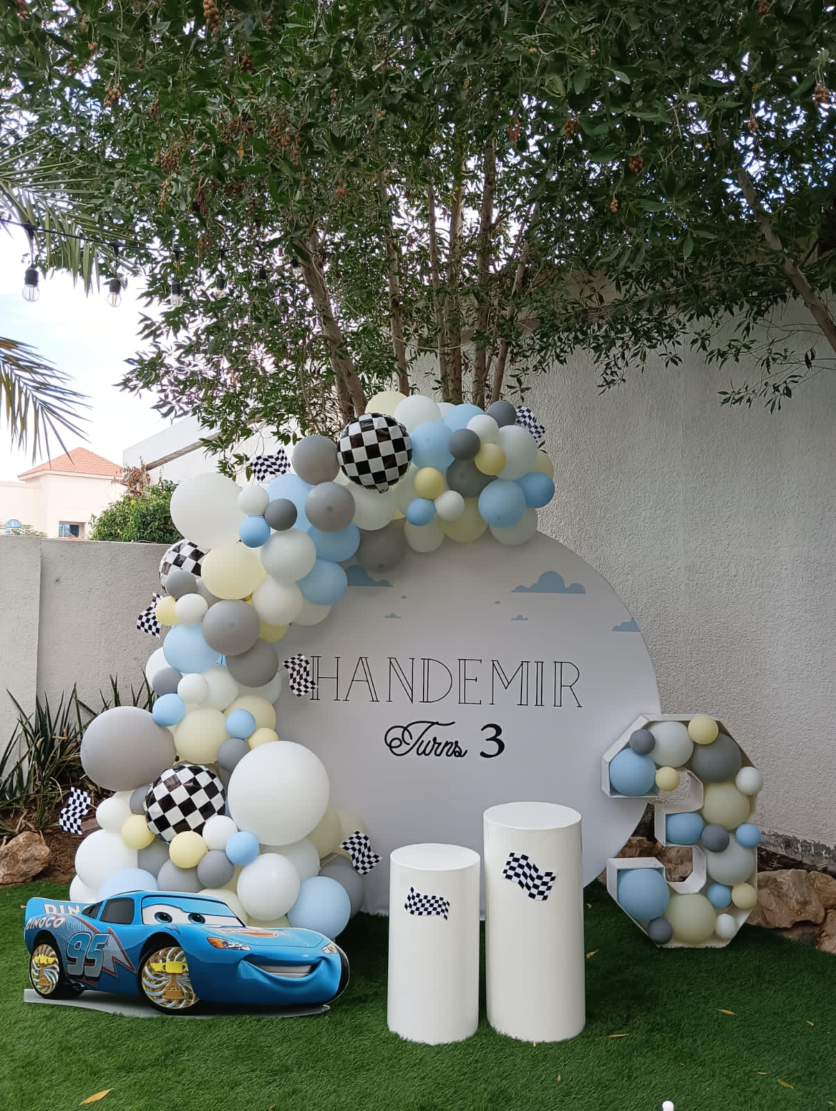 Supercar Theme Birthday Decor