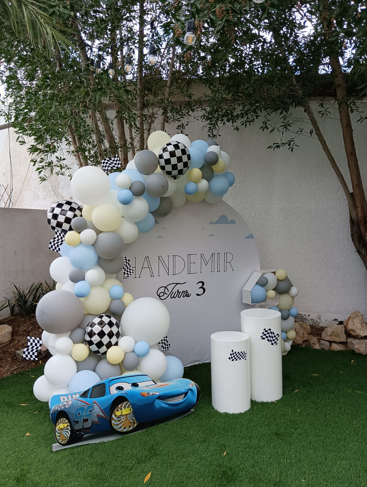 Supercar Theme Birthday Decor