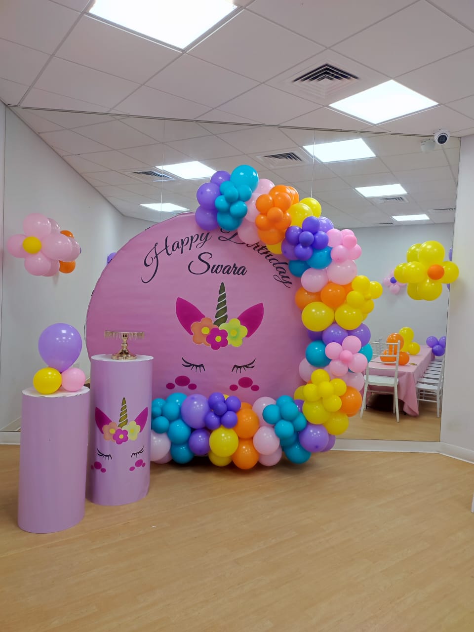 Swara Unicorn Theme Decor