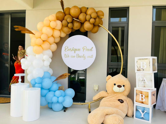 Teddy Baby Shower Decor