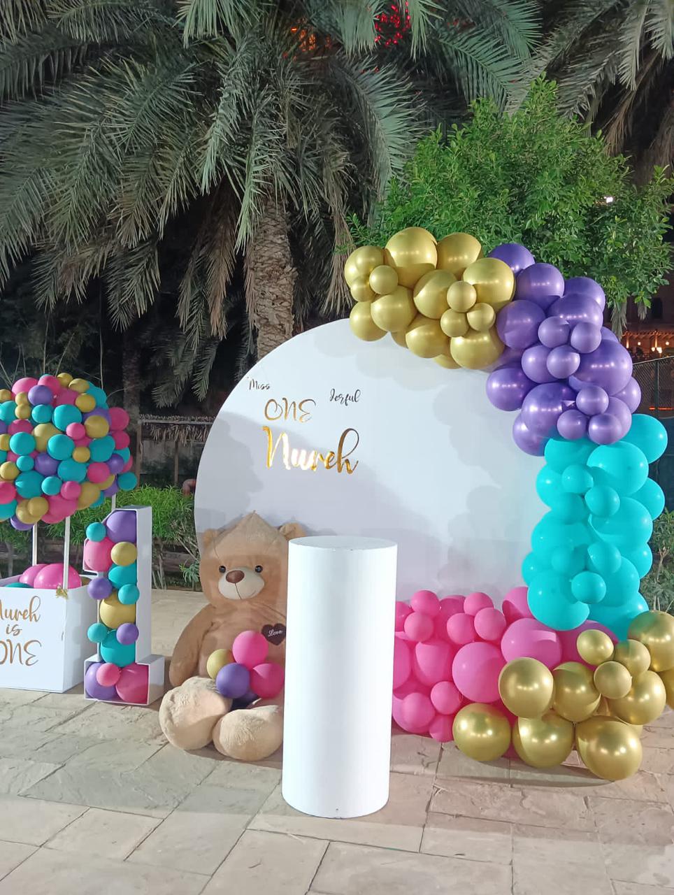 Teddy Bear Theme Birthday Decor