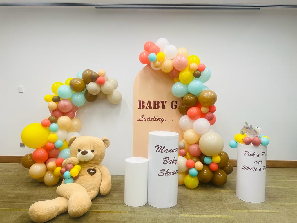 Teddy Theme Baby Shower